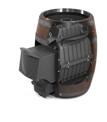 Печь для бани ПБ Вариата Cast ДА Баррель палисандр