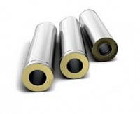 Труба-сэндвич TMF ф150/250, 1м, 0,5мм, но