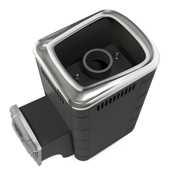 Печь для бани ПБ Каронада Heavy Metal ДН антрацит